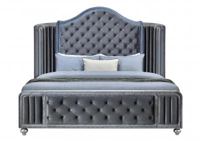 CAMEO KING BED,CROWN MARK INT.