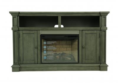 CRAWFORD GRAY FIREPLACE WITH INSERT,KITH FURNITURE