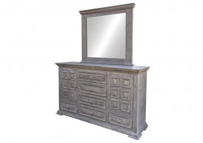 Image for TERRA GRAY DRESSER AND MIRROR