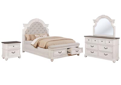 MALLORY WEATHERED QUEEN BEDROOM SET,AVALON FURNITURE