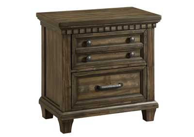 MCCOY CHARCOAL NIGHTSTAND,ELEMENTS INTERNATIONAL GROUP, LLC