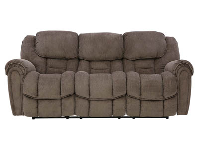 Image for BAXTER TAUPE RECLINING SOFA