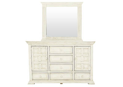 Image for TERRA WHITE DRESSER AND MIRROR