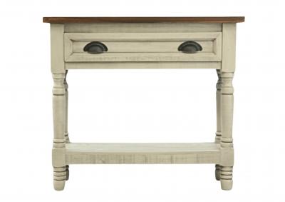 LENORA GRAY/TOBACCO ACCENT TABLE,ARDENT HOME