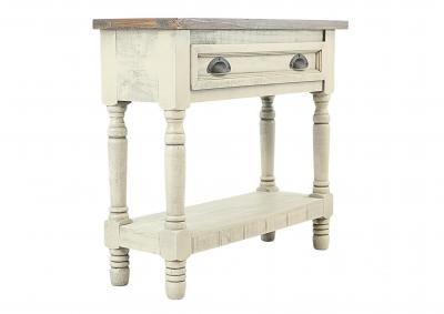 LENORA GRAY/TOBACCO ACCENT TABLE,ARDENT HOME