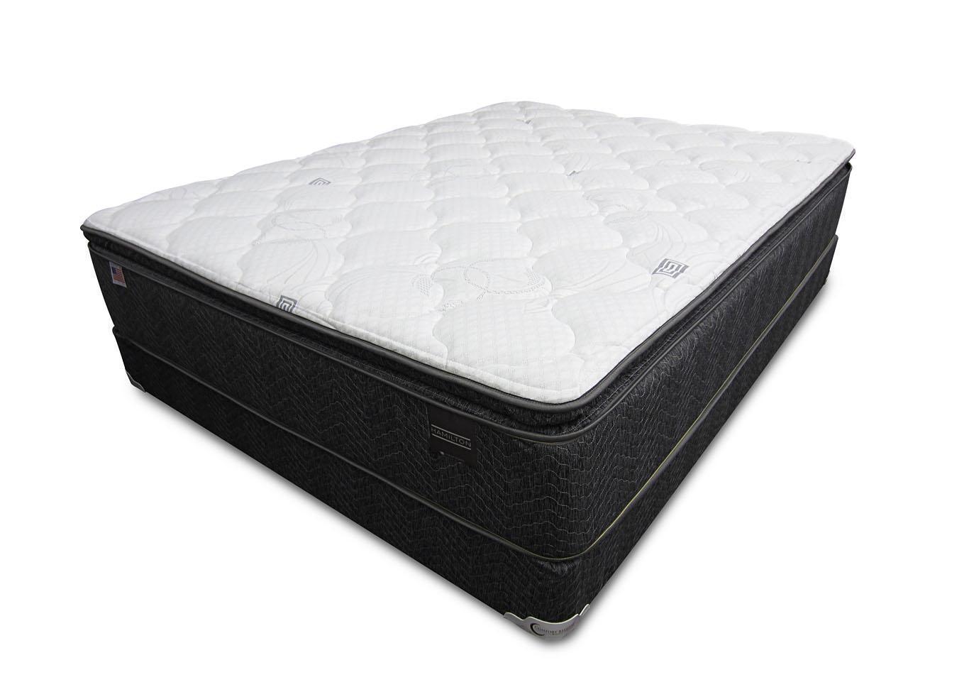 Hamilton Pillow Top Mattress and Foundation - Eastern King,Instore