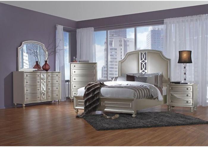 Fantasia Upholstered Bedroom Set - Queen,Instore