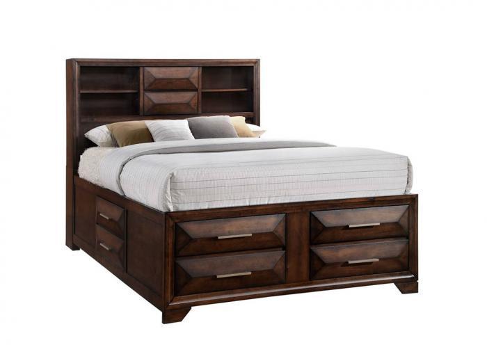 Anthem 4 Double Deep Drawer Storage Bed - California King,Instore