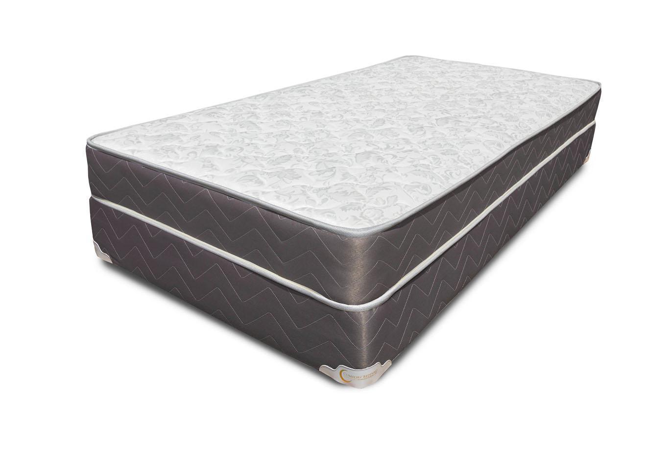 Value Comfort Tight Top Mattress and Foundation - Twin,Instore