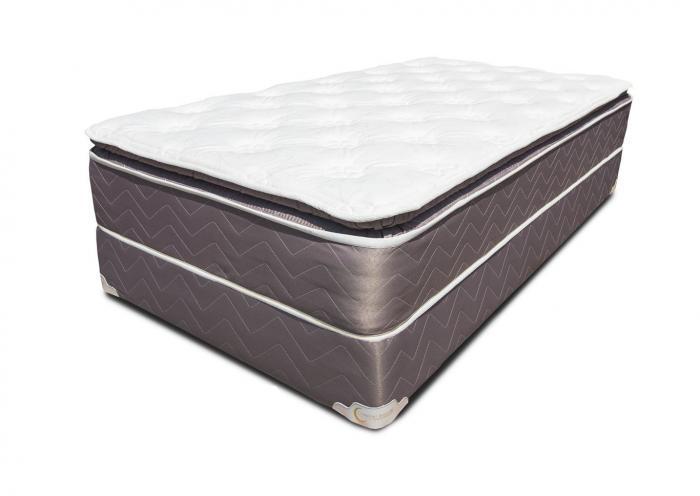 Value Comfort Pillow Top Mattress and Foundation - California King,Instore