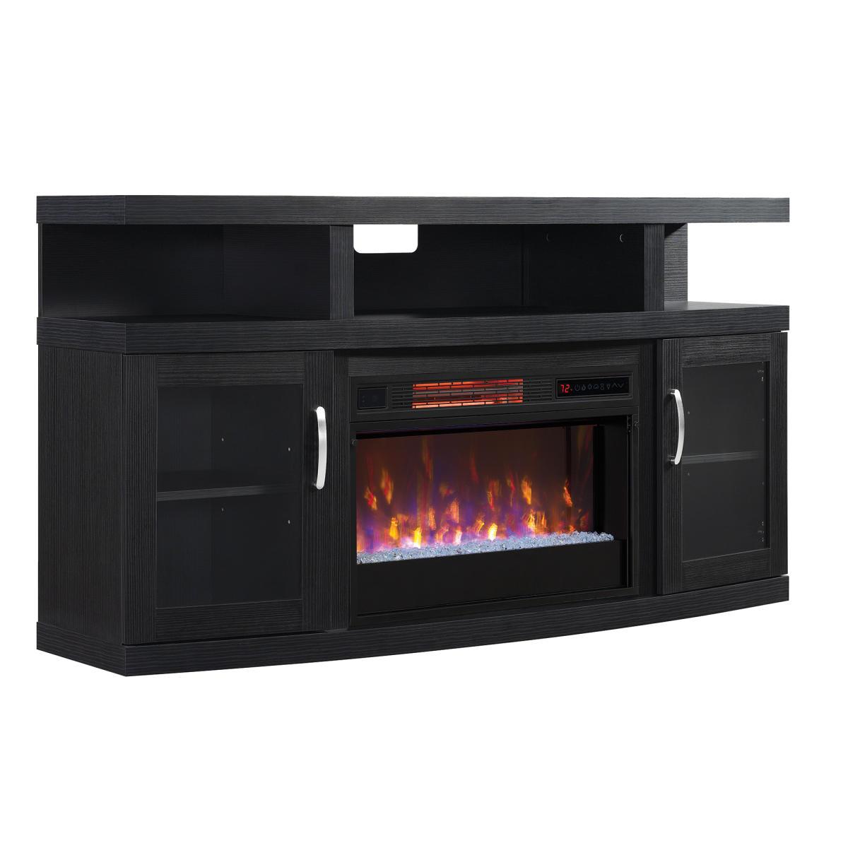 Fireplace Heating Unit with 2 Doors