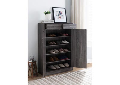 Shoe Cabinet and Storage - Gray