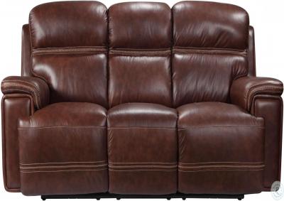 Fresno Power Head and Foot Leather Dual Reclining Sofa