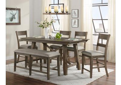 Image for Hillcrest 6PC Counter Height Dining Set