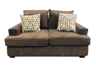 Image for Julie Love Seat - Chocolate
