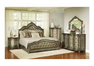 Image for Dorado Padded Panel Bedroom Set - Eastern King
