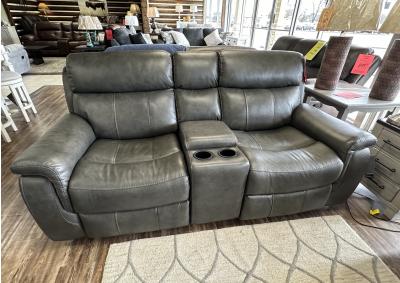 Cheers 9020 Leather Power Reclining Loveseat 1074