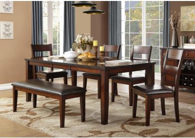 Image for Malta Standard Height Table w/Leaf 5pc. Dining Set