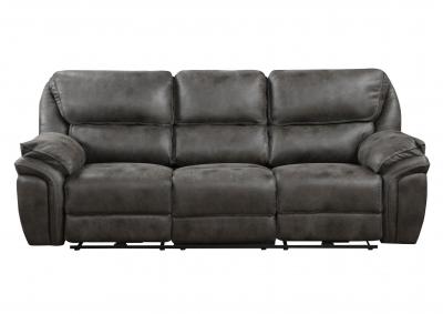 Proctor Double Reclining Sofa in Gray