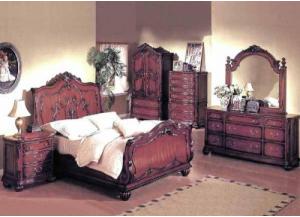 Image for Richmond Sleigh 5 Piece Queen Bed Set
