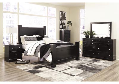 Image for Mirlotown King Poster Bed w/ Dresser & Mirror