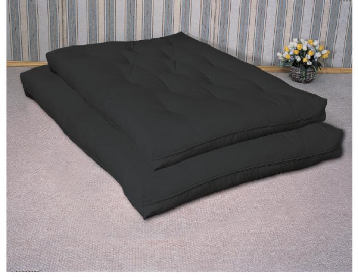 Premium Black Extra Soft/Thick Futon Mattress Pad,Coaster