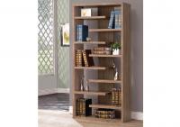 Coaster Distressed Brown Bookcase
