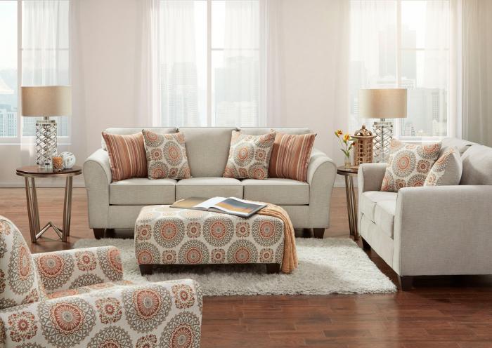 Cream Sofa & Loveseat,Store Products