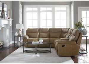 Image for Leather Reclining Sectional