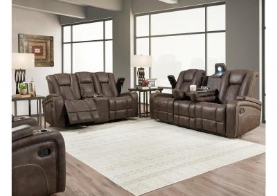 Image for Power Reclining Sofa & Loveseat