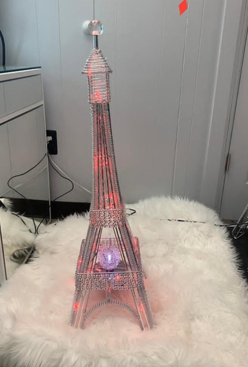 Eiffel Tower Paris LED LAMP NY-ET130,N Y Diamond 