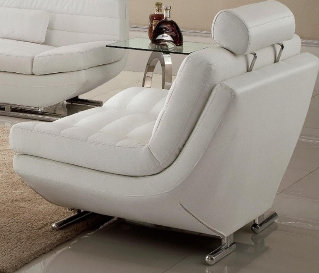 818 Italian Leather Living Room Chair 2 Colors,Pantek