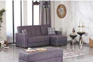 Armada  Sectional Click Clack Sofa Bed with storage and ottoman,AffordableFurnitureNYC.com