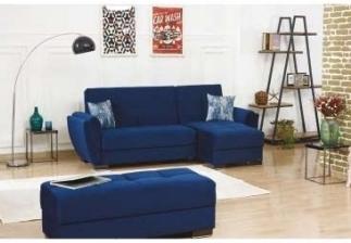 Armada Air Sectional Click Clack Sofa Bed with storage and ottoman,AffordableFurnitureNYC.com