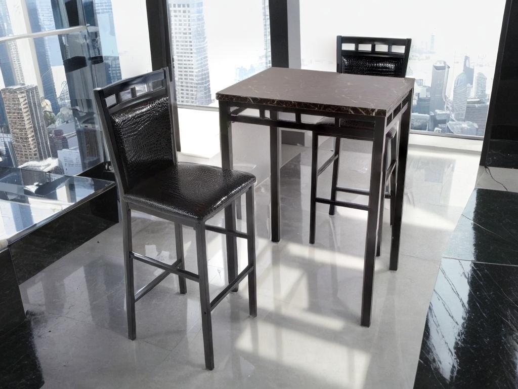 BREAKFAST PUB HIGH TABLE Floor model only one at this price,Woodpecker