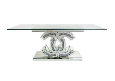 Image for CC Mirrored Dining Table Rectangle or Round