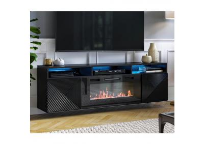 Image for Giza Wall Mounted Electric Fireplace 63" 6 Colors