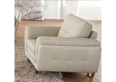 832 Italian Leather Living Room Chair 2 COLORS