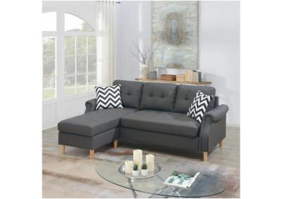 3 Piece Reversible Sectional Sofa 3 Colors Grey, Coffee,  Light Coffee 6457 6458 6459