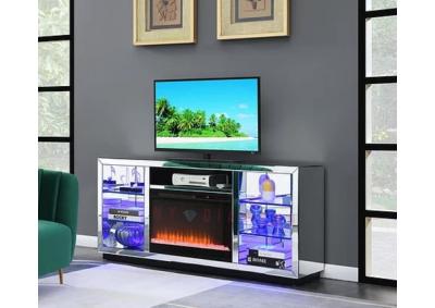 Image for Harvard Mirrored LED Fireplace 