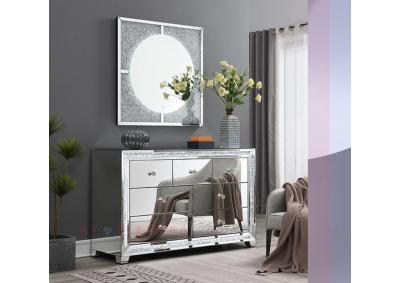 Image for Mirrored LED Dresser Houston