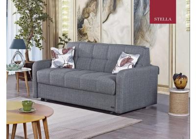 Image for Stella / Madrid Loveseat Sleeper Sofabed 2 Colors Grey Tan