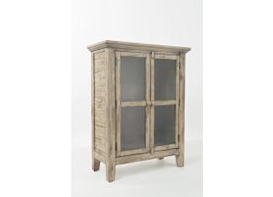 Image for Rustic Shores Weathered Grey 32" Accent Cabinet