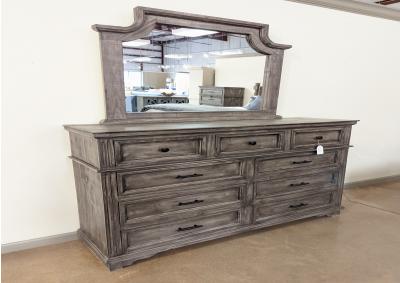 Image for Vintage Charleston Dresser and Mirror