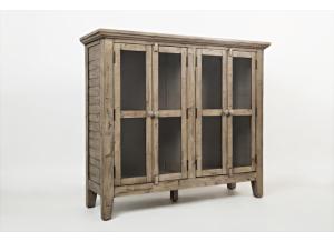 Image for Rustic Shores Weathered Grey 48" Accent Cabinet