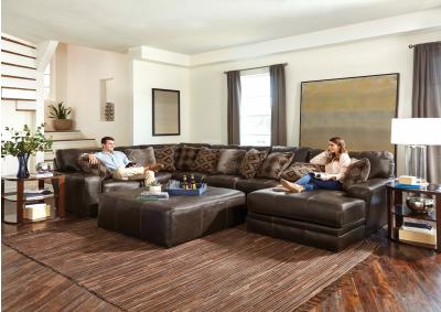 Image for Denali Sectional in Chocolate