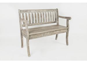 Image for Artisan's Craft Storage Bench in Washed Grey