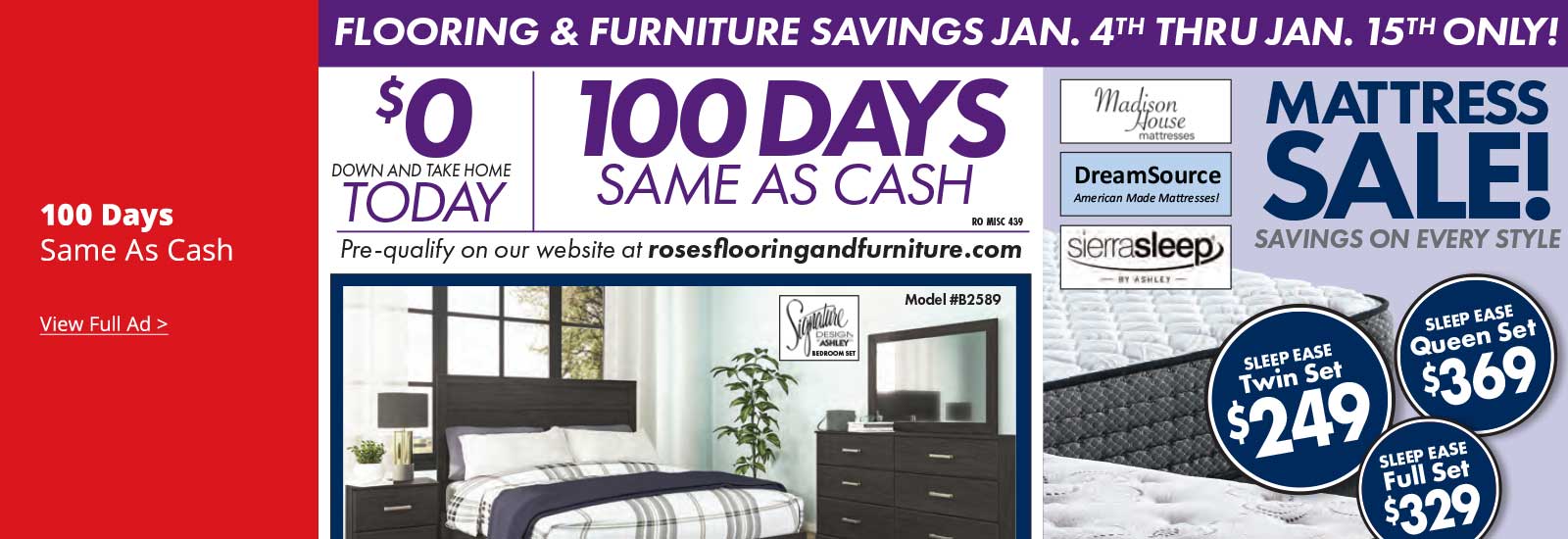 Experience Quality and Style with Roses Flooring and Furniture