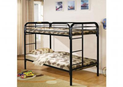 Image for Metal Twin Bunk Bed