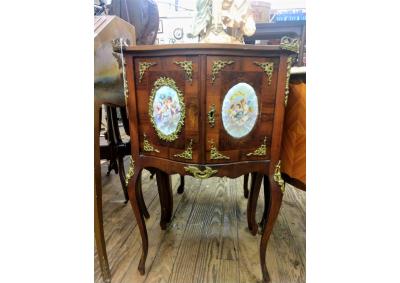 Image for Antique Hand Painted Cabinet